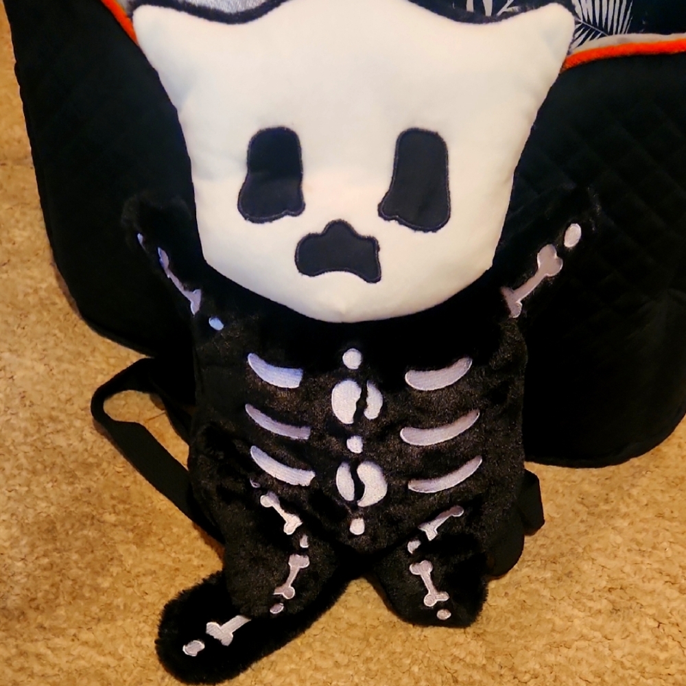 Skeleton Plush Backpack